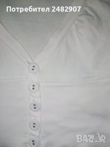 Къса дамска блуза, снимка 5 - Блузи с дълъг ръкав и пуловери - 39798481