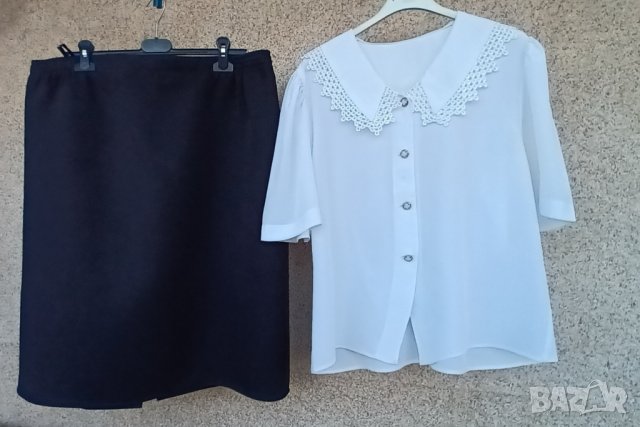 Дамски блузи и прави поли комплект., снимка 7 - Блузи с дълъг ръкав и пуловери - 44050354
