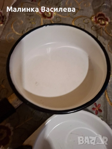 Емайлирани съдове , снимка 3 - Други ценни предмети - 53405422