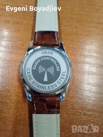 Радиосверяем часовник , снимка 3 - Мъжки - 51092585