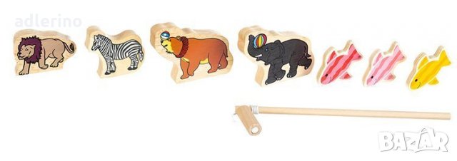  Дървена железопътна линия - 89 елемента Ново, снимка 14 - Коли, камиони, мотори, писти - 34159391