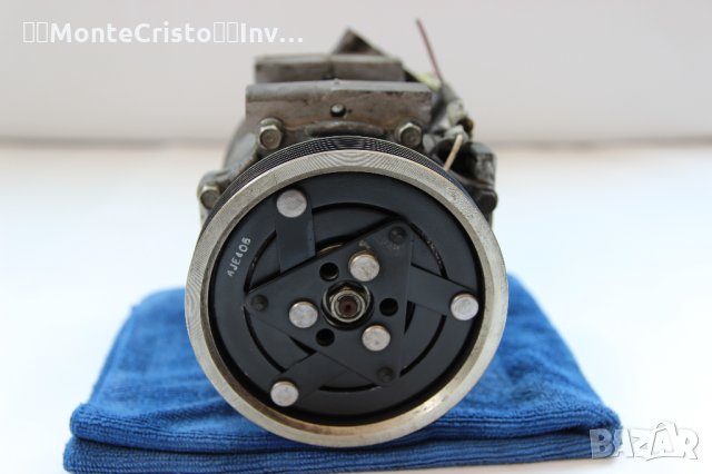 Компресор за климатик Dacia Duster (2010-2017г.) 1.6 бензин 105к.с. / 926000097R / SD7V16, снимка 4 - Части - 33422360