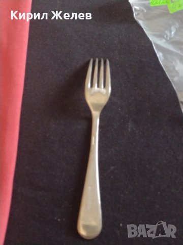 Стара вилица с маркировка ENGLAND за КОЛЕКЦИЯ ДЕКОРАЦИЯ БИТОВ КЪТ 42122, снимка 4 - Други ценни предмети - 43819386