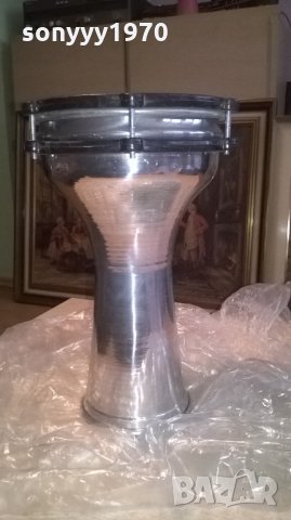 НОВА тарамбука-внос сирия-алуминиева-30х20см, снимка 9 - Ударни инструменти - 26929958