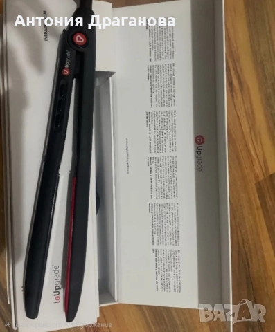 Инфрачервена преса за коса Upgade , снимка 2 - Преси за коса - 52618577