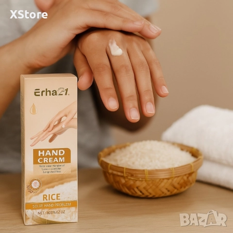 Хидратиращ крем за ръце с оризов екстракт Erha21 RICE, снимка 4 - Други - 52518400