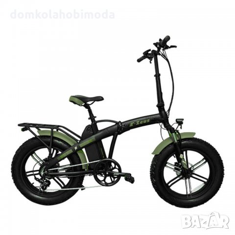 Електрически Велосипед ZEUS, С бързо сглобяване и разглобяване, 5 цвята, До 120 килограма, снимка 3 - Велосипеди - 32551623