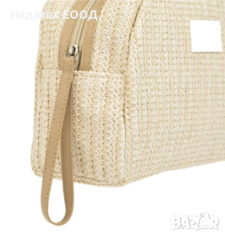 Несесер за таолетни принадлежности, Бежов, 25x10x18см., снимка 2 - Чанти - 50848497