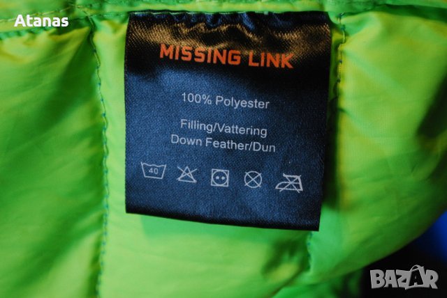 Missing Link down пухено Яке Мъжко L пухенка ски сноуборд ski fjallraven patagonia mammut salewa, снимка 7 - Якета - 43940133