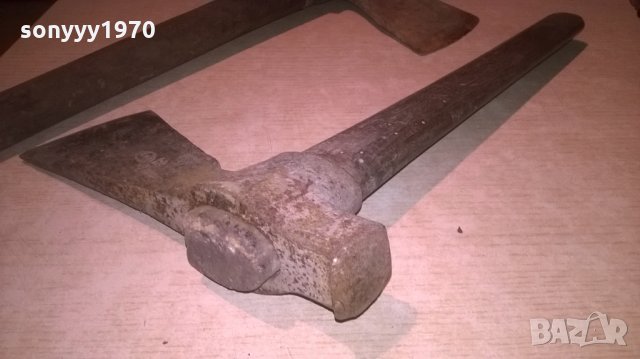 ПОРЪЧАНИ-антики-стари масивни-брадва/чук/томахавка с печати, снимка 9 - Колекции - 26329656