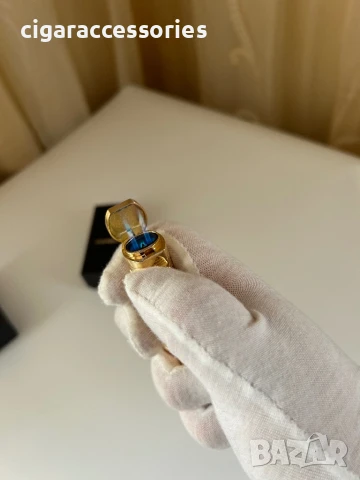 Запалка Cohiba с двоен турбо пламък и вграден пънч, снимка 3 - Запалки - 50898747