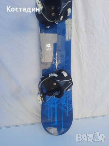 сноуборд K2 Luna 150см.  с автомати, снимка 3 - Зимни спортове - 43996892