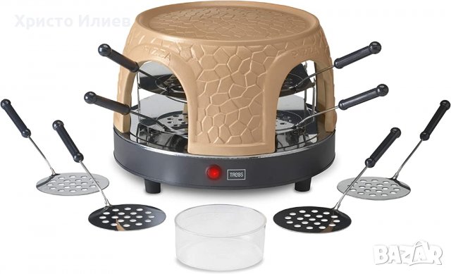 Пещ за пица Фурна за мини пици Trebs за 6 души, 1000 вата, снимка 2 - Печки, фурни - 39429979