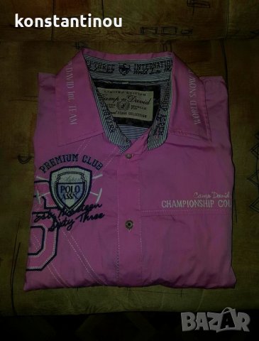 Оригинална чисто нова мъжка риза US POLO CAMP DAIVID / USA , снимка 2 - Ризи - 26696287