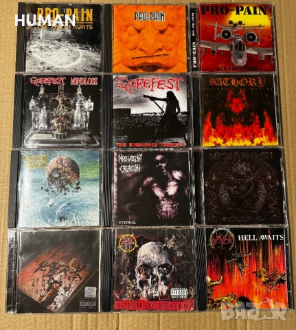Slayer - Meshuggah - Pro-Pain - Malevolent-Bathory 