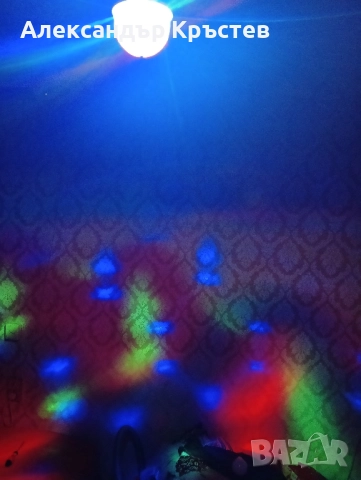 Диско лампа НАМАЛЕНИЕ, снимка 5 - Настолни лампи - 52391585