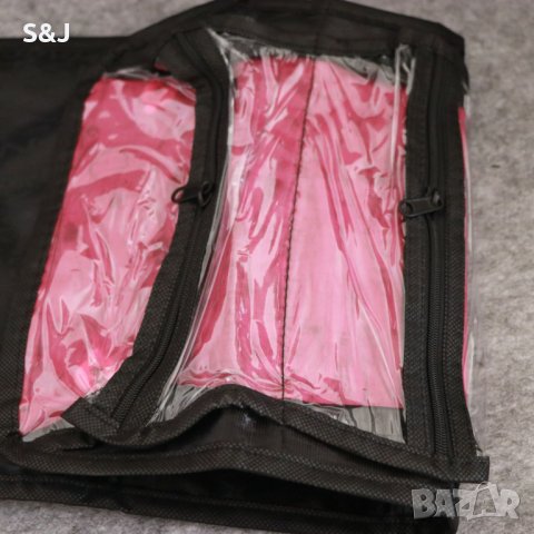 Козметична чанта с 4 отделения сгъваем органайзер за съхранение, снимка 2 - Други - 43913581