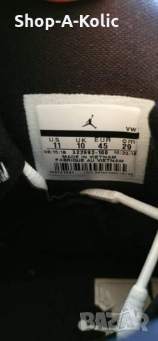 NIKE JORDAN 6 RINGS Confetti White/Black/Canyon Gold, снимка 8 - Кецове - 34598153