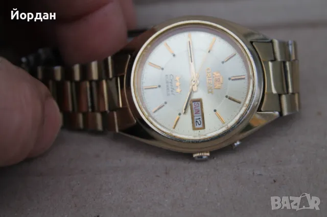 Японски мъжки часовник ''Orient'', снимка 8 - Антикварни и старинни предмети - 48825019