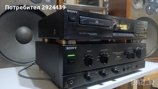 SONY TA -F270 SONY CDP-211, снимка 4 - Ресийвъри, усилватели, смесителни пултове - 52790543