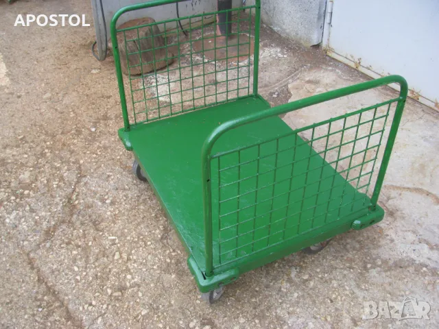 количка с платформа , снимка 2 - Друго търговско оборудване - 50210330