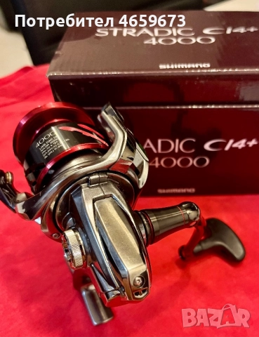 Shimano stradic ci4+ 4000, снимка 3 - Макари - 52858957