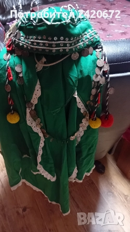 накит  с  пендари  за глава с кърпа, снимка 10 - Антикварни и старинни предмети - 52753749