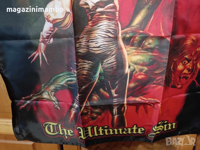 OZZY OZBOURNE-The Ultimate Sin Flag, снимка 3 - Китари - 43909168