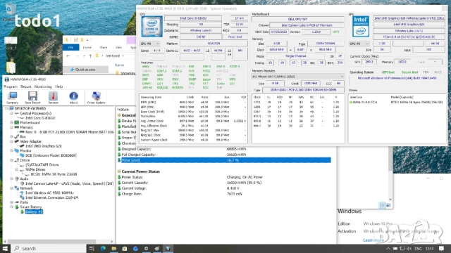 Dell Latitude 5500 FHD IPS i5-8365U/256GB/8GB/4G модем, снимка 9 - Лаптопи за работа - 52858175