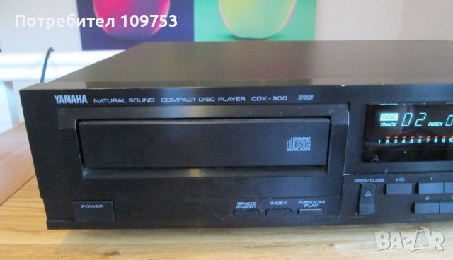 YAMAHA CDX-900 CD Player + RC Yamaha RS-CD7, снимка 2 - Други - 43621970