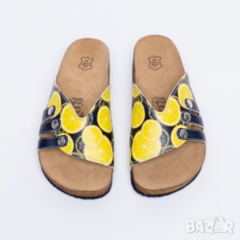 🥁 Намаление - Летни ортопедични чехли с велурена стелка | Марка Tuasolea, снимка 1