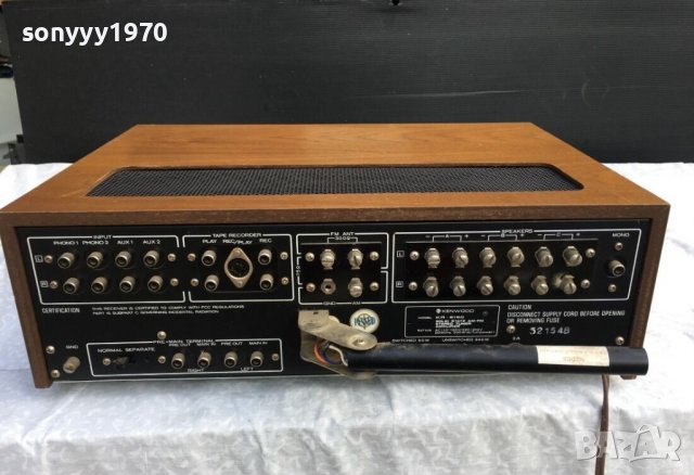 KENWOOD KR-5150 STEREO RECEIVER-ВНОС SWISS 1510221654, снимка 2 - Ресийвъри, усилватели, смесителни пултове - 38339163