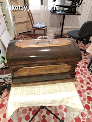 Стари шевни колекционерски машини от преди 1900год., снимка 7 - Други машини и части - 51440214