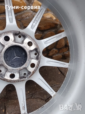 4 броя джанти 17" 5х112 Мерцедес , снимка 7 - Гуми и джанти - 52714017