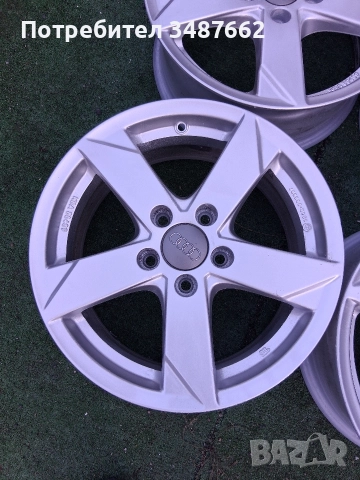 16цола за VW Audi 7J ×16 5×112 ц.57.1мм ет 46, снимка 5 - Гуми и джанти - 52967093