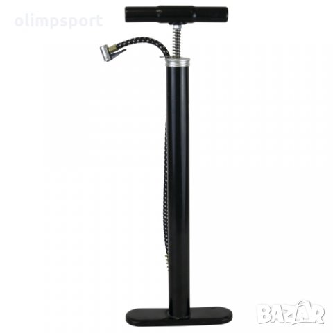 Качествена ръчна помпа със стабилна основа и здрав метален корпус нова