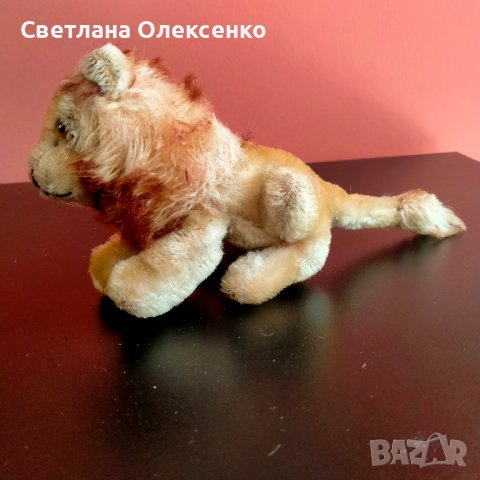 Колекционерска мека играчка Steiff Leo Lion лъв, снимка 11 - Колекции - 37740772