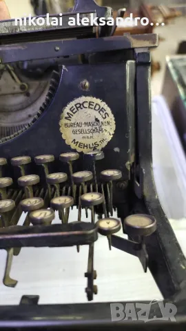 пишеща машина Мерцедес , снимка 5 - Антикварни и старинни предмети - 49170036