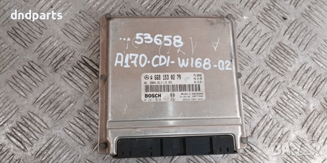 Компютър Mercedes A170 CDI W168 2002г. A6681530279 0281010793	
