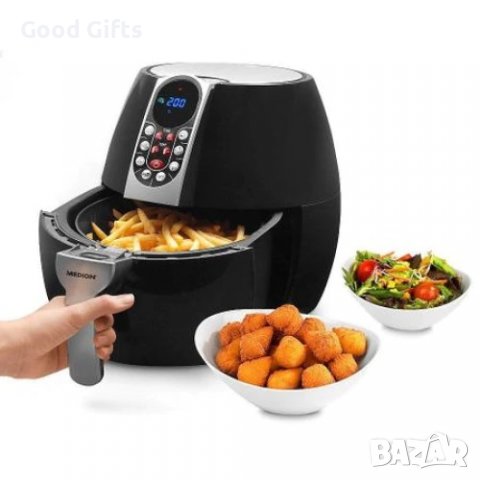 Фритюрник с горещ въздух MEDION MD17320, снимка 2 - Фритюрници - 37670411