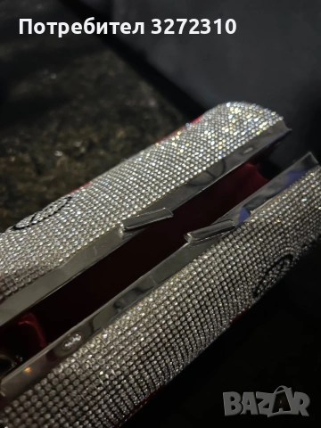 Чанта клъч Diet Coke с камъчета, снимка 6 - Чанти - 53418326