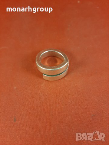 Сребърен пръстен, снимка 1 - Пръстени - 37360670
