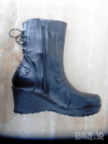 Бълг. нови боти от естествена кожа, снимка 5 - Дамски боти - 38763665