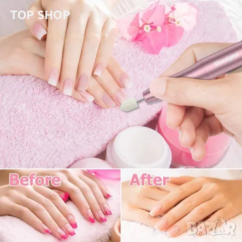 Машина за маникюр и педикюр с аксесоари Tomight, снимка 8 - Продукти за маникюр - 48788115