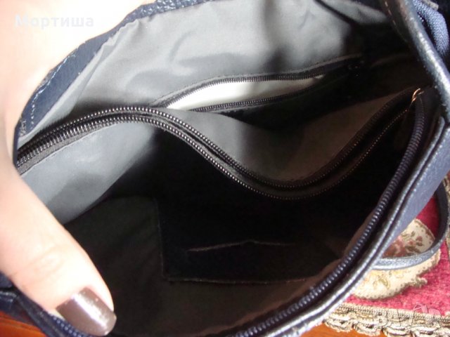  РАЗПРОДАЖБА Италианска чанта естествена кожа , снимка 4 - Чанти - 26940512