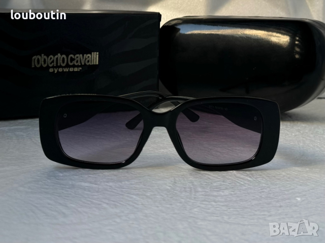 Roberto Cavalli дамски слънчеви очила правоъгълни , снимка 5 - Слънчеви и диоптрични очила - 44885009