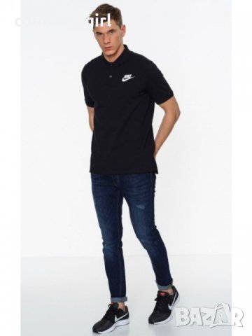 Nike M NSW POLO PQ MATCHUP - страхотна мъжка тениска