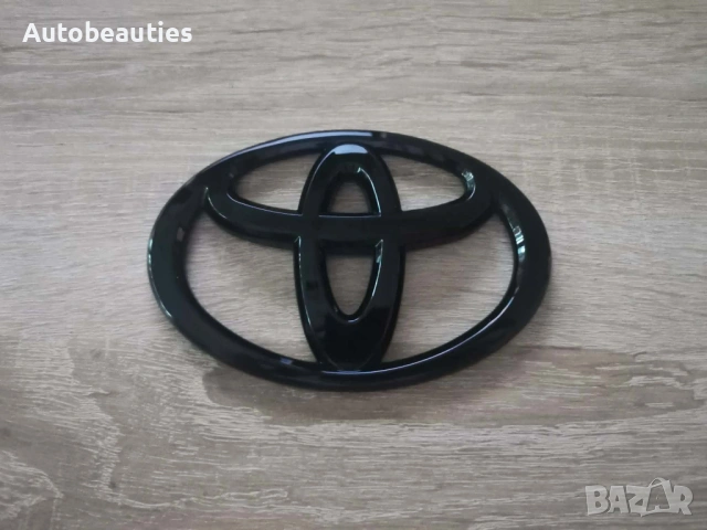 черна емблема за Toyota 15 cm