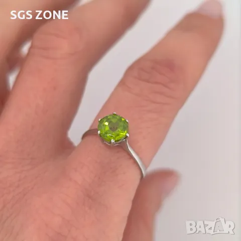 Класически Пръстени с Естествени Камъни, снимка 7 - Пръстени - 49582271