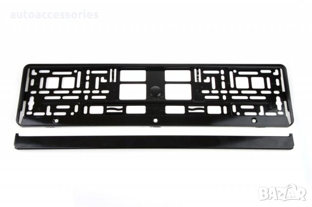 3000053716 Поставка регистрационен номер метализирана черна 01644, снимка 1